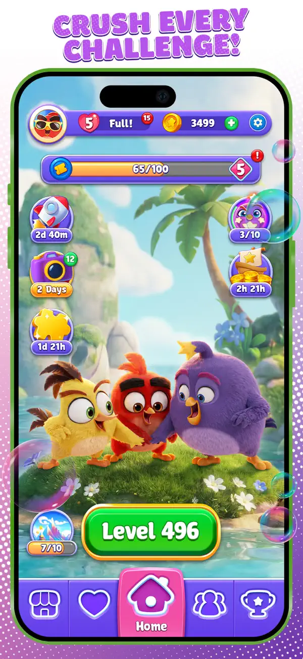 Angry Birds Dream Blast screenshot 3 of 7