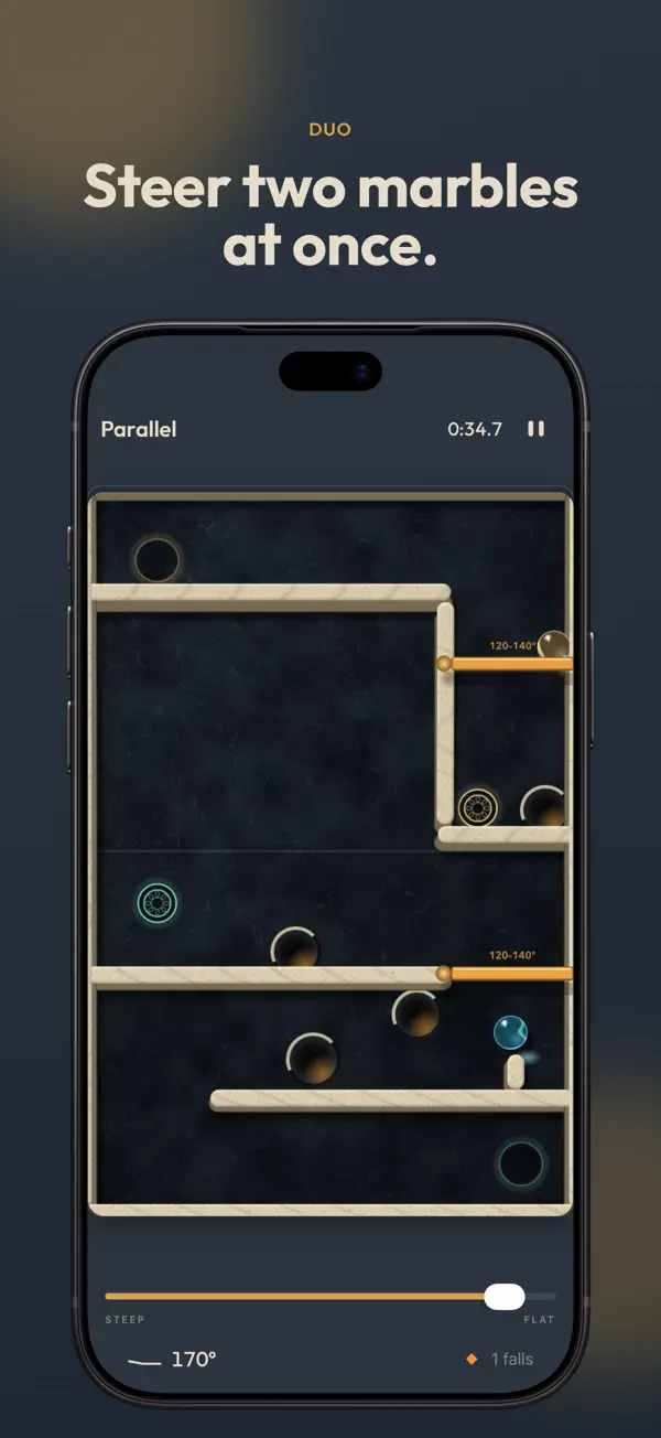Marbles Unhinged: Folding Maze screenshot 5 of 8
