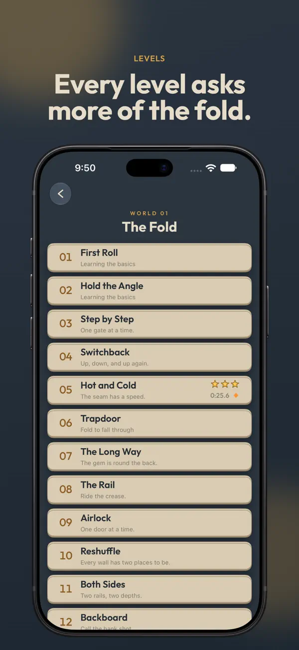 Marbles Unhinged: Folding Maze screenshot 8 of 8